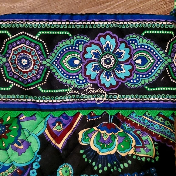 🛍 Vera Bradley Christmas Stocking in Blue Rhapsody - Picture 2 of 4